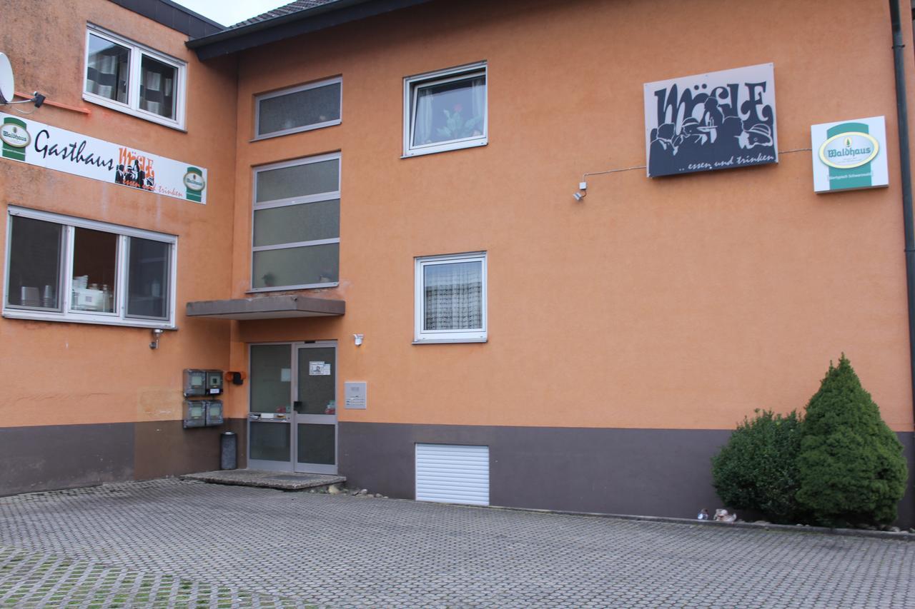 Gasthaus Moesle Oberreute Exterior foto