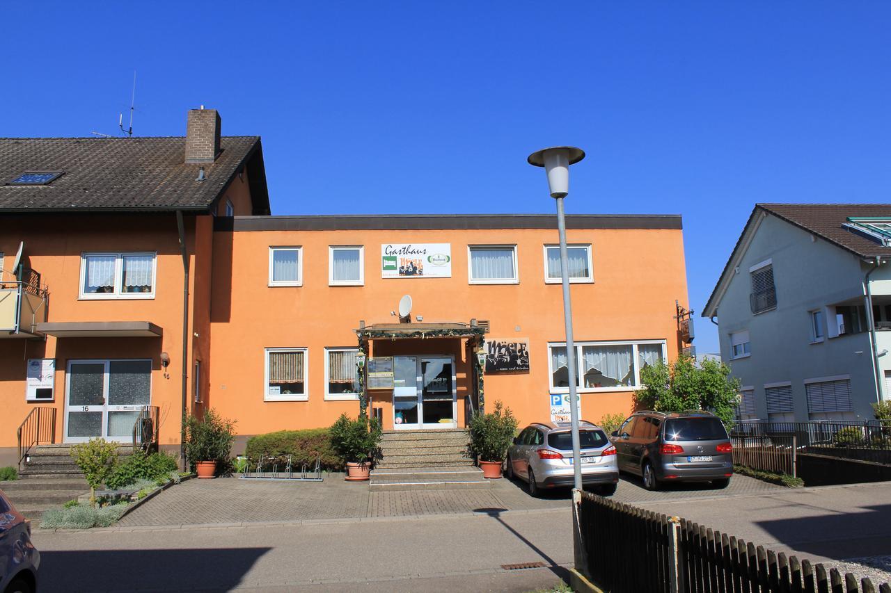 Gasthaus Moesle Oberreute Exterior foto