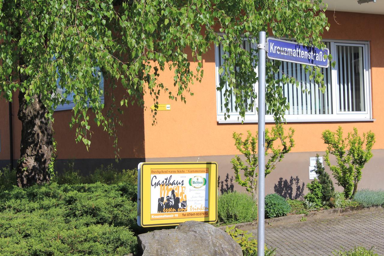 Gasthaus Moesle Oberreute Exterior foto